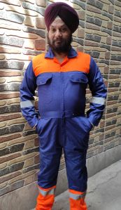 Cotton Full Sleeves Industrial Coverall For Men
