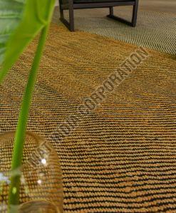 Beige Modern Braided Jute Rug