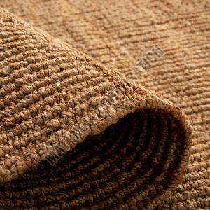 Modern Brown Jute Rug