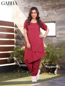 Plain Women Co-ord Set
