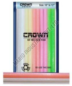 Crown Fluorocent Glitter Glue Sticks