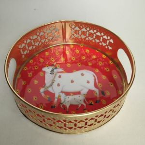 Cow Pichwai Tray