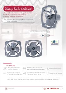 Almonard HD Exahust Fan