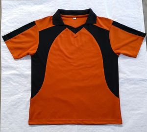 Poly Cotton Polo Neck School Uniform T Shirt