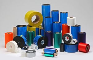 Barcode Label And Ribbon Roll