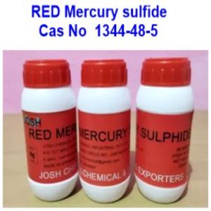 Mercuric Sulfide Red Powder