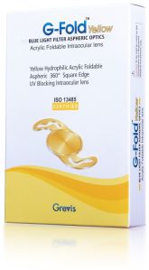 G-Fold Yellow Foldable Intraocular Lenses