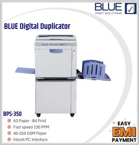 BPS350 Blue Digital Duplicator