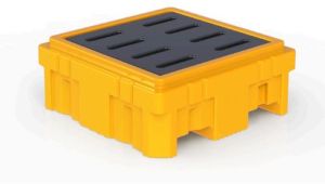 70L 1 Drum Spill Containment Pallet, L800 X W800 X H250 Mm DSCP-DL1