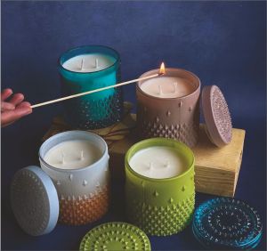 Dotted Candle Jar