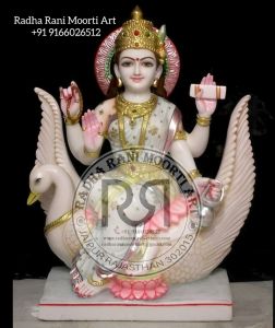 Marble Gayatri Mata Moorti