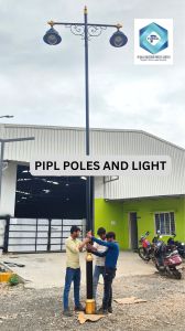 Double Arm Cost Iran Pole