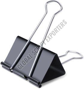 Polished Metal & Plastic Binder Clips, Color : Black, Grey