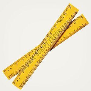 Polished Printed Wooden Ruler, Shape : Rectangle for School Use