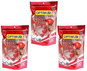 Optimum Cichlid Quick Red Enhancing Food for Cichlids