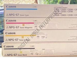 Genuine Canon NPG-67 Full Set OF Toner Cartridge