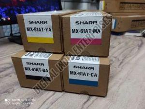 Genuine Sharp MX-61At CMYK Toner Set