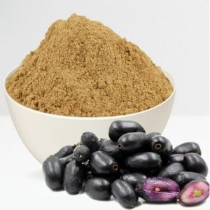 Brown Natural Jamun Seed Powder, Grade Standard : Food Grade