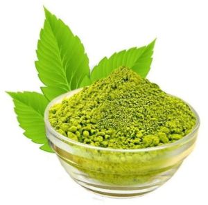 Green Natural Neem Leaves Powder, Grade Standard : Food Grade
