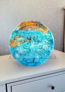 12 Inch Marble Table Lamp