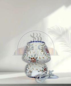 7inch Moasic Mushroom Table Lamp