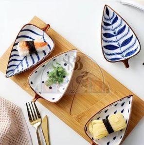 Ceramic Leaf Tray