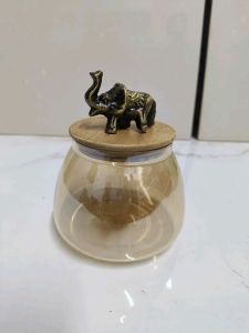 350ml Elephant Cap Glass Jar