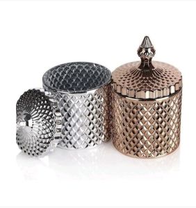 Fnacy Diamond Glass Candy Jar