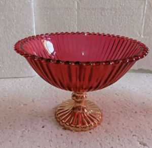 Red Melon Glass Jar