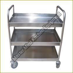 Stainless Steel Utility Trolley
