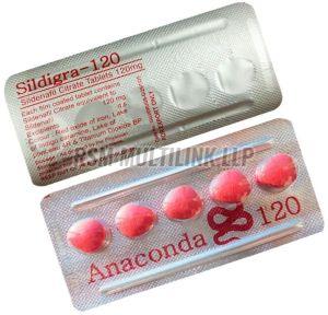 Sildenafil Citrate 120mg Tablet