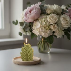 Leaf Shaped Scented Candle