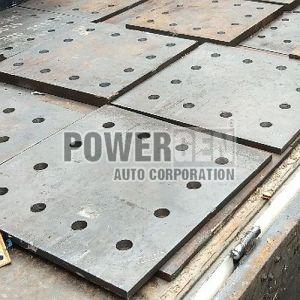 Mild Steel Mounting Plate, Color : Gray, Standard : Industrial